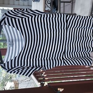 WORTHINGTON Blouse Size 1X, 95%Rayon 5%Spandex, seam on waistline